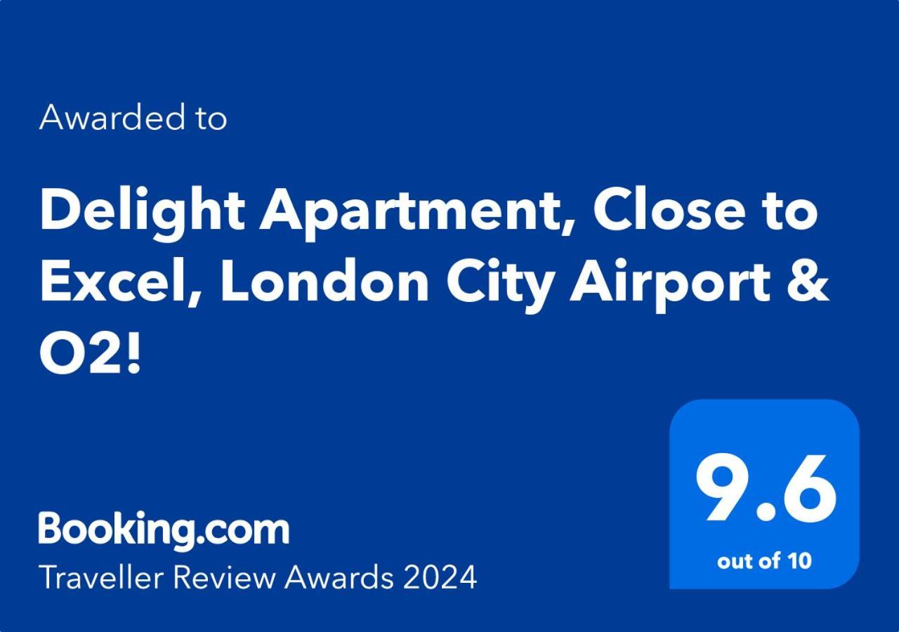 Delight Apartment, Close To Excel, London City Airport & O2! 外观 照片